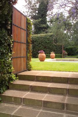 Garden design by Shirley Wallington — A peep into the private pool area